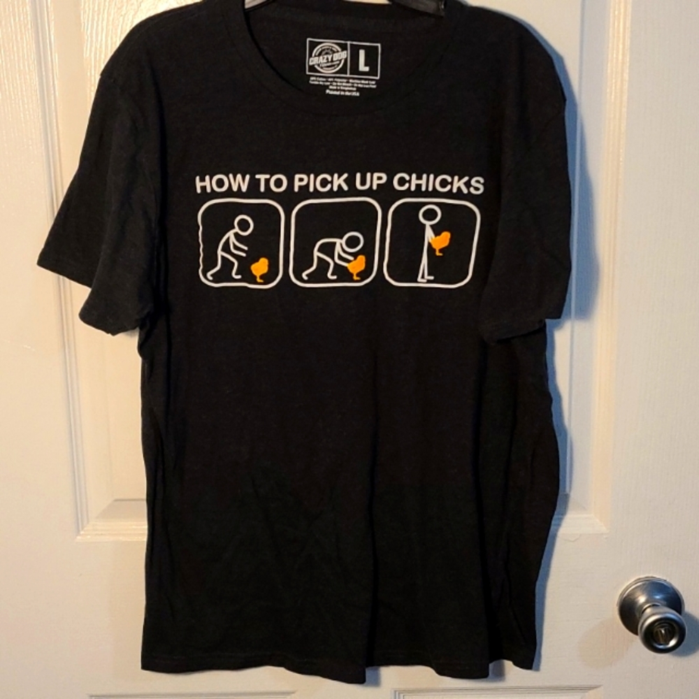 Men's Easter funny shirt size L